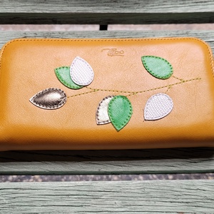 Gardening collection 14 - valódi bőr tárca - táska & tok - pénztárca & más tok - pénztárca - női pénztárca - Meska.hu