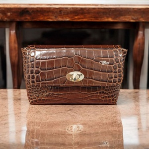 MINI Lusso - Brown crock - marhabőr válltáska - táska & tok - kézitáska & válltáska - vállon átvethető táska - Meska.hu