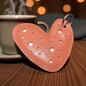 Pink love - kulcstartó - Meska.hu