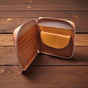 Orange flowery - mini tárca - táska & tok - pénztárca & más tok - pénztárca - női pénztárca - Meska.hu