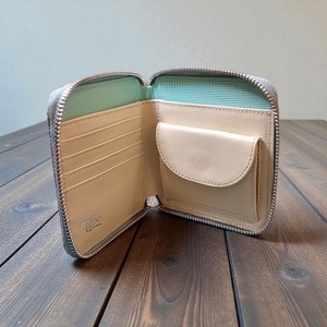 Mint flowery - mini tárca - táska & tok - pénztárca & más tok - pénztárca - női pénztárca - Meska.hu