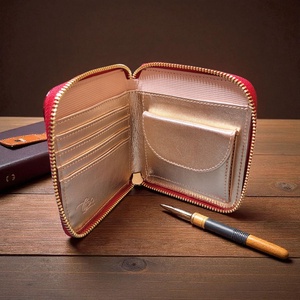 Burgundy luck - mini tárca - táska & tok - pénztárca & más tok - pénztárca - női pénztárca - Meska.hu