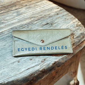 Egyedi rendelés - valódi bőr tárca - Meska.hu