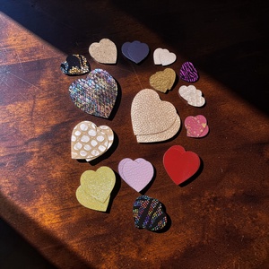 LoveCraft 5 - valódi bőr alkotó csomag, Kellékek & szerszámok, Rövidáru, Maradék bőr anyag, Bőrművesség, MESKA