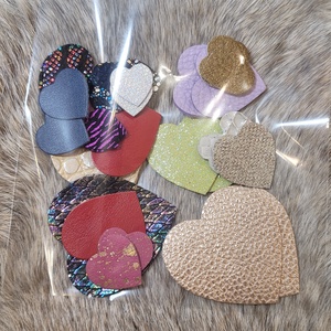 LoveCraft 5 - valódi bőr alkotó csomag - kellékek & szerszámok - rövidáru - maradék bőr anyag - Meska.hu