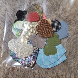 LoveCraft 4 - valódi bőr alkotó csomag - kellékek & szerszámok - rövidáru - maradék bőr anyag - Meska.hu