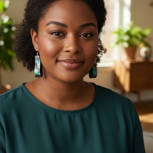 Drop theory - metal snake - fülbevaló nemesacél szerelékkel - ékszer - fülbevaló - lógó fülbevaló - Meska.hu