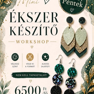 MINI Workshop - ékszerkészítés, DIY (Csináld magad), Workshop & Tanfolyam, Ékszerkészítés, Bőrművesség, MESKA