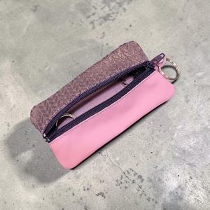 Girly things lilac shine - valódi bőr kulcstartó - táska & tok - kulcstartó & táskadísz - kulcstartó - Meska.hu