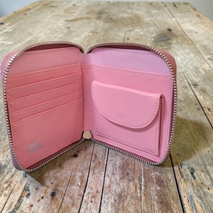 Shiny pink - mini tárca - táska & tok - pénztárca & más tok - pénztárca - női pénztárca - Meska.hu