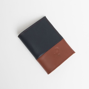 Blue Brown Wallet - Marhabőr tárca - táska & tok - pénztárca & más tok - pénztárca - férfi pénztárca - Meska.hu