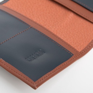 Blue Brown Wallet - Marhabőr tárca - táska & tok - pénztárca & más tok - pénztárca - férfi pénztárca - Meska.hu