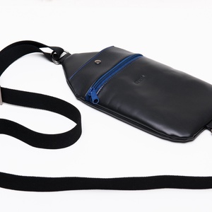 Férfi cross body bag, oldaltáska, válltáska, fekete - táska & tok - kézitáska & válltáska - vállon átvethető táska - Meska.hu