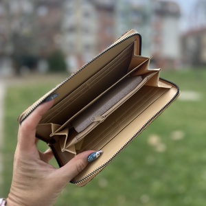 Parafa pénztárca színes mintával - táska & tok - pénztárca & más tok - pénztárca - női pénztárca - Meska.hu