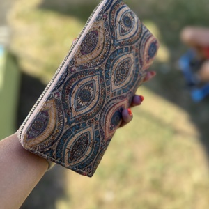 Parafa nagy méretű pénztrca - táska & tok - pénztárca & más tok - aprópénztartó - Meska.hu