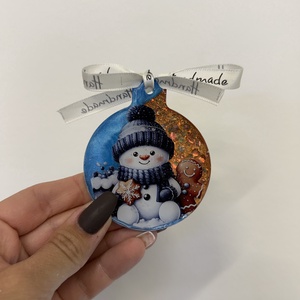 Karácsonyfa dísz - karácsony - karácsonyi lakásdekoráció - karácsonyfadíszek - Meska.hu