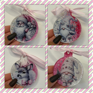 Karácsonyfa dísz, Karácsony, Karácsonyi lakásdekoráció, Karácsonyfadíszek, Ékszerkészítés, Mindenmás, MESKA