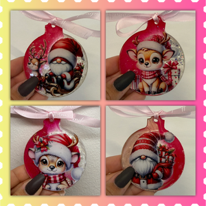 Karácsonyfa dísz, Karácsony, Karácsonyi lakásdekoráció, Karácsonyfadíszek, Ékszerkészítés, Mindenmás, MESKA