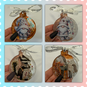 Karácsonyfa dísz, Karácsony, Karácsonyi lakásdekoráció, Karácsonyfadíszek, Ékszerkészítés, Mindenmás, MESKA