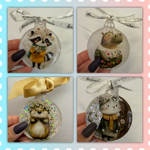 Karácsonyfa dísz, Karácsony, Karácsonyi lakásdekoráció, Karácsonyfadíszek, Ékszerkészítés, Mindenmás, MESKA