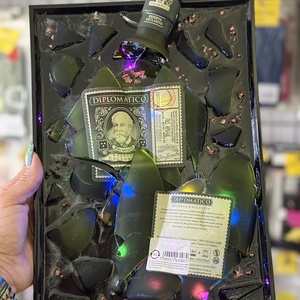 Gyanta Kép alkoholos üveggel  - otthon & életmód - dekoráció - asztal és polc dekoráció - díszüveg - Meska.hu