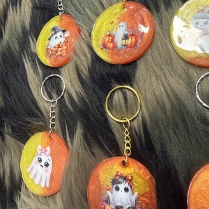 �� Halloween gyanta kulcstartó � - táska & tok - kulcstartó & táskadísz - kulcstartó - Meska.hu