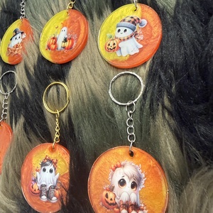 �� Halloween gyanta kulcstartó � - táska & tok - kulcstartó & táskadísz - kulcstartó - Meska.hu