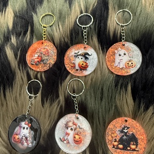 �� Halloween gyanta kulcstartó � - Meska.hu