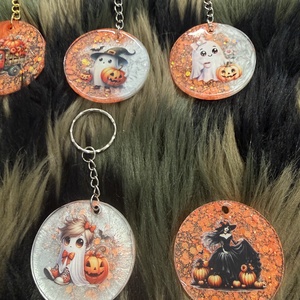 �� Halloween gyanta kulcstartó � - táska & tok - kulcstartó & táskadísz - kulcstartó - Meska.hu