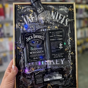 Jack Daniels Gyanta Kép alkoholos üveggel - Meska.hu
