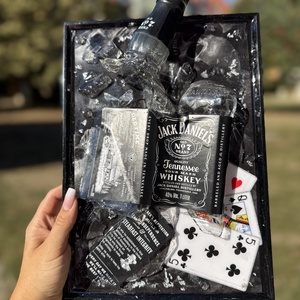 Jack Daniels Gyanta Kép alkoholos üveggel - otthon & életmód - dekoráció - asztal és polc dekoráció - díszüveg - Meska.hu