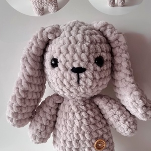 SunnyBunny plüssnyuszi - játék & sport - plüssállat & játékfigura - nyuszi - Meska.hu