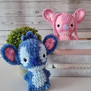 Stitch - játék & sport - plüssállat & játékfigura - plüss mesefigurák - Meska.hu