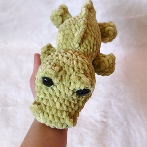 Krokodil  - játék & sport - plüssállat & játékfigura - más figura - Meska.hu