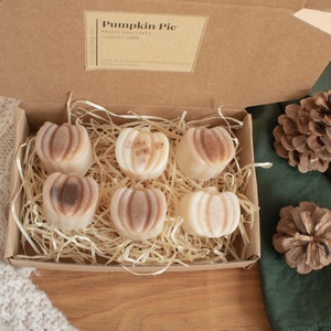 Tökös Pite Illatviasz, Viasz Olvadék, Szójaviasz Olvadék Aromaterápiához, Szülinapi Ajándék, Pumpkin Pie Wax Melts - otthon & életmód - gyertya, illat, aroma - gyertya - Meska.hu