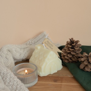 Szójaviasz Karácsonyi Gyertya Szett, Karácsonyi Falu Gyertya, Karácsonyi Fűszeres Illatgyertya, Választható Illat - otthon & életmód - gyertya, illat, aroma - gyertya - Meska.hu