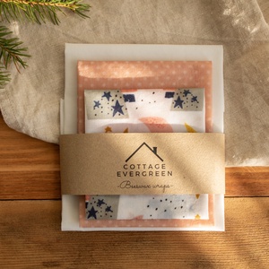 Méh Viaszos Kendő, Méhviaszos Kendő Csomag, Zero Waste Karácsonyi Ajándék, Környezetbarát, Beeswax Wrap, Otthon & Életmód, Konyhafelszerelés, tálalás, Konyhai textil, Konyharuha & Törlőkendő, Mindenmás, MESKA