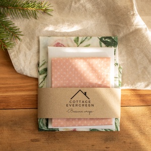Méh Viaszos Kendő, Méhviaszos Kendő Csomag, Zero Waste Karácsonyi Ajándék, Környezetbarát, Beeswax Wrap, Otthon & Életmód, Konyhafelszerelés, tálalás, Konyhai textil, Konyharuha & Törlőkendő, Mindenmás, MESKA