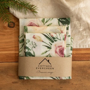 Méh Viaszos Kendő, Méhviaszos Kendő Csomag, Zero Waste Karácsonyi Ajándék, Környezetbarát, Beeswax Wrap, Otthon & Életmód, Konyhafelszerelés, tálalás, Konyhai textil, Konyharuha & Törlőkendő, Mindenmás, MESKA