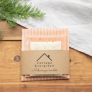 Méh Viaszos Kendő, Méhviaszos Kendő Csomag, Zero Waste Karácsonyi Ajándék, Környezetbarát, Beeswax Wrap, Otthon & Életmód, Konyhafelszerelés, tálalás, Konyhai textil, Konyharuha & Törlőkendő, Mindenmás, MESKA