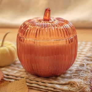 Nagy Szójaviasz Gyertya, Őszi Fűszeres Illatgyertya Üveg Tégelyben, Tökös Pite Illat, Szülinapi, Pumpkin Pie Candle, Otthon & Életmód, Gyertya, illat, aroma, Gyertya, Gyertya-, mécseskészítés, MESKA