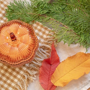 Nagy Szójaviasz Gyertya, Őszi Fűszeres Illatgyertya Üveg Tégelyben, Tökös Pite Illat, Szülinapi, Pumpkin Pie Candle - otthon & életmód - gyertya, illat, aroma - gyertya - Meska.hu