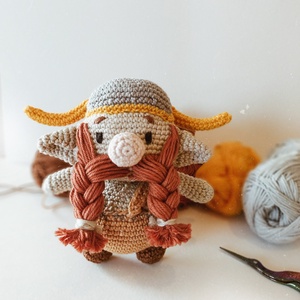 Horgolt Viking - Meska.hu
