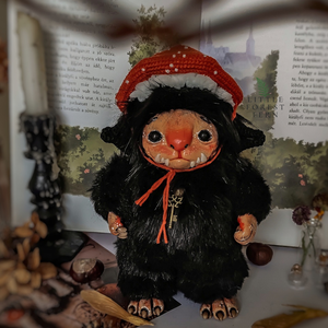 Kobold gomba kalappal, , Gyurma, Horgolás, MESKA