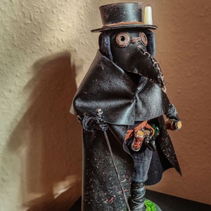 Pestisdoktor figura - otthon & életmód - dekoráció - dekoratív figurák és szobrok - Meska.hu
