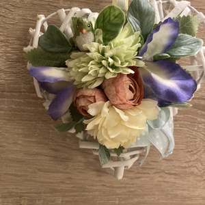 Szívecske ajtó dísz  - otthon & életmód - dekoráció - ajtó- és ablak dekoráció - ablakdísz - Meska.hu