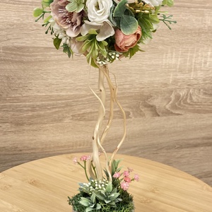 Tavaszi kis fácska  - otthon & életmód - virágdekoráció - virágdíszek - virágdísz kaspóban - Meska.hu