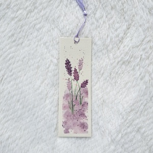 Akvarell festett könyvjelző - könyv & zene - könyvjelző - Meska.hu