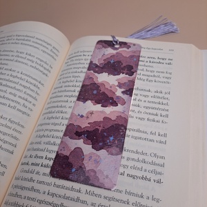 Akvarell festett könyvjelző, Könyv & Zene, Könyvjelző, , MESKA