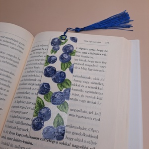 Akvarell festett könyvjelző - Meska.hu